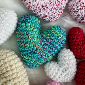 Heart Decor Amigurumi Crochet Pattern PDF
