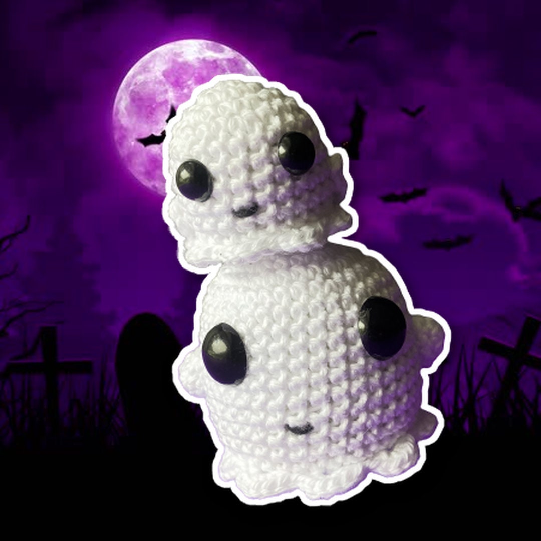 Mini Ghost Halloween Amigurumi Crochet PATTERN PDF - Etsy