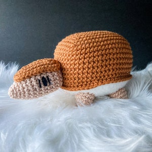 John the Armadillo Amigurumi Crochet Pattern