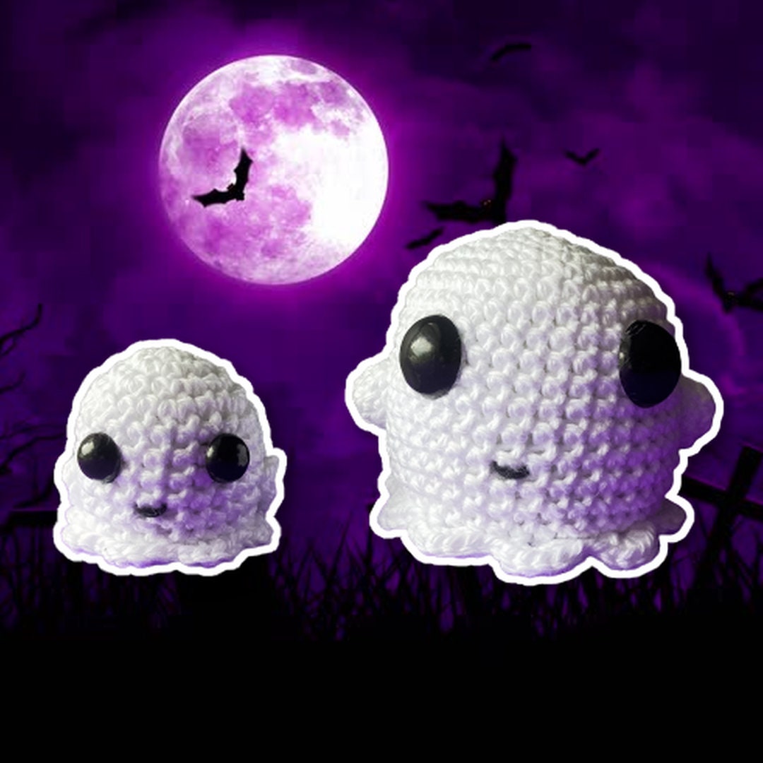 Mini Ghost Halloween Amigurumi Crochet PATTERN PDF - Etsy