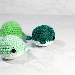 Tiny Whale Amigurumi Crochet Pattern