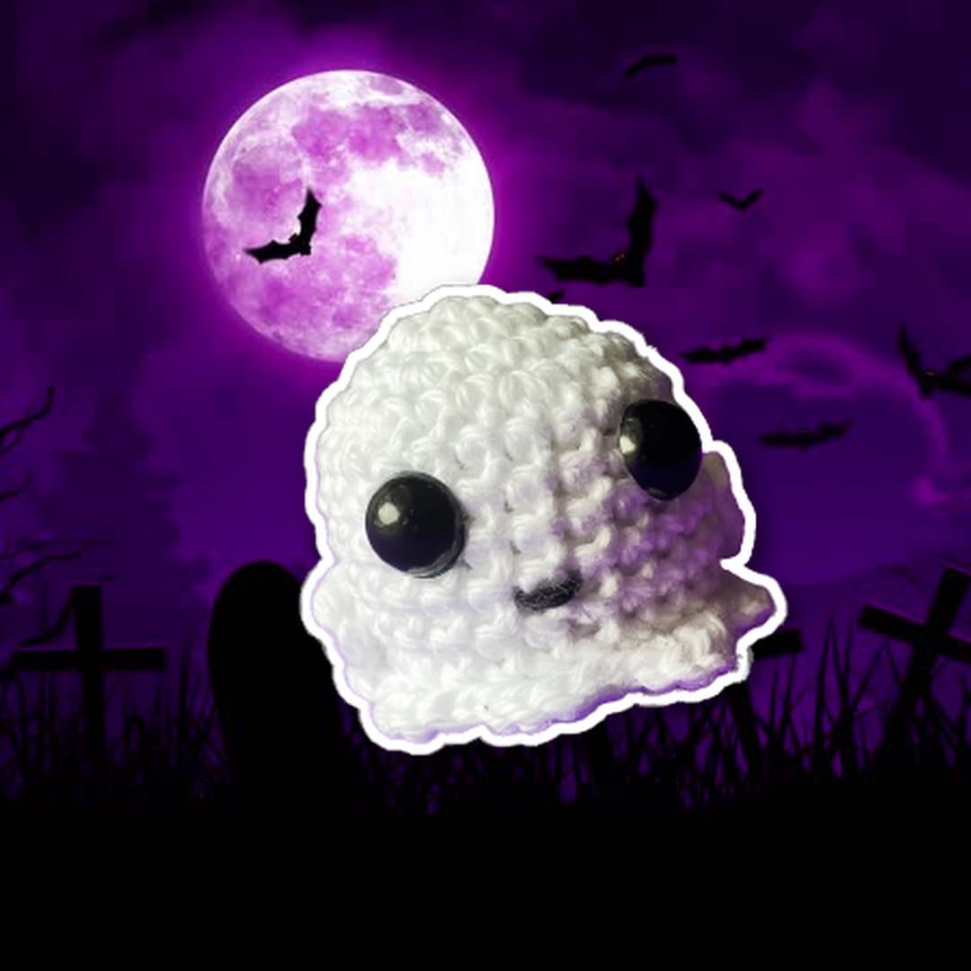 Mini Ghost Halloween Amigurumi Crochet PATTERN PDF - Etsy