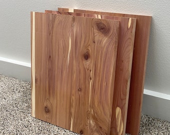 Aromatic Cedar Craft Boards | Eastern Red Cedar | DIY | Handcrafted | Wood Burning | Planks | Board Supplies | Surface Planned | Unsanded