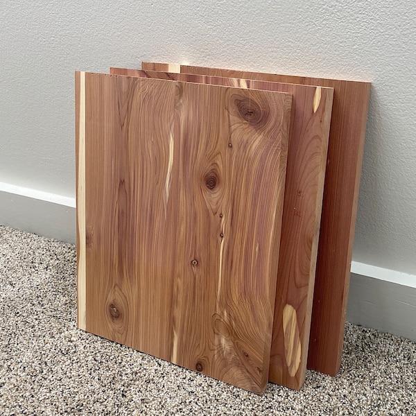 Aromatic Cedar Craft Boards | Eastern Red Cedar | DIY | Handcrafted | Wood Burning | Planks | Board Supplies | Surface Planned | Unsanded