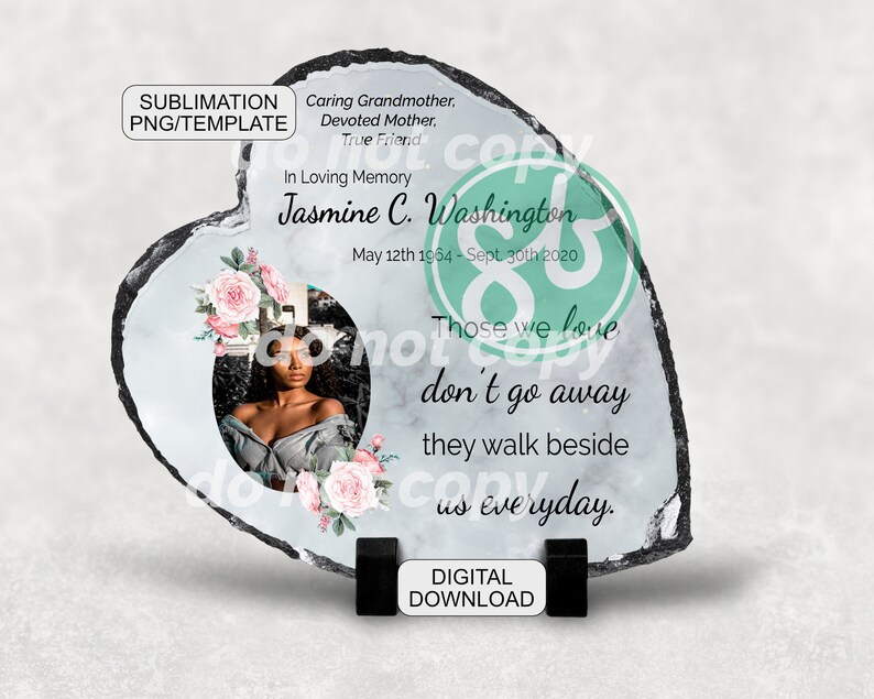 Memorial Slate Template Digital Download 8x8 Heart Instant Etsy Memorial Slate Template Digital Download 8x8 Heart Instant Etsy