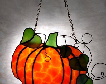 Pumpkin Suncatcher