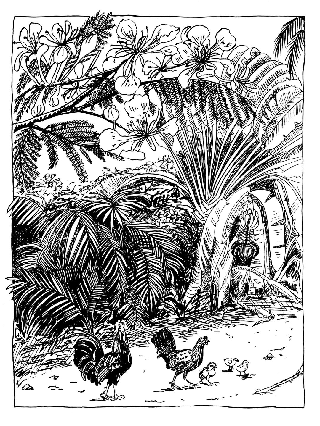 Art Print Key West Imagined 8.5x11 Etsy