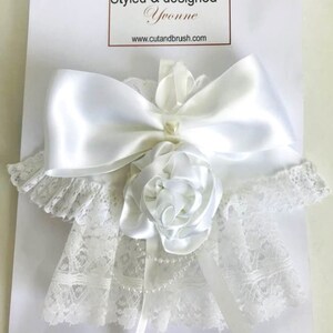 Bridal Bow Hair clip, White veil Hair Bow, Bridal Bow, Wedding Accessories, Wedding Hair Bow, Flower Girl,