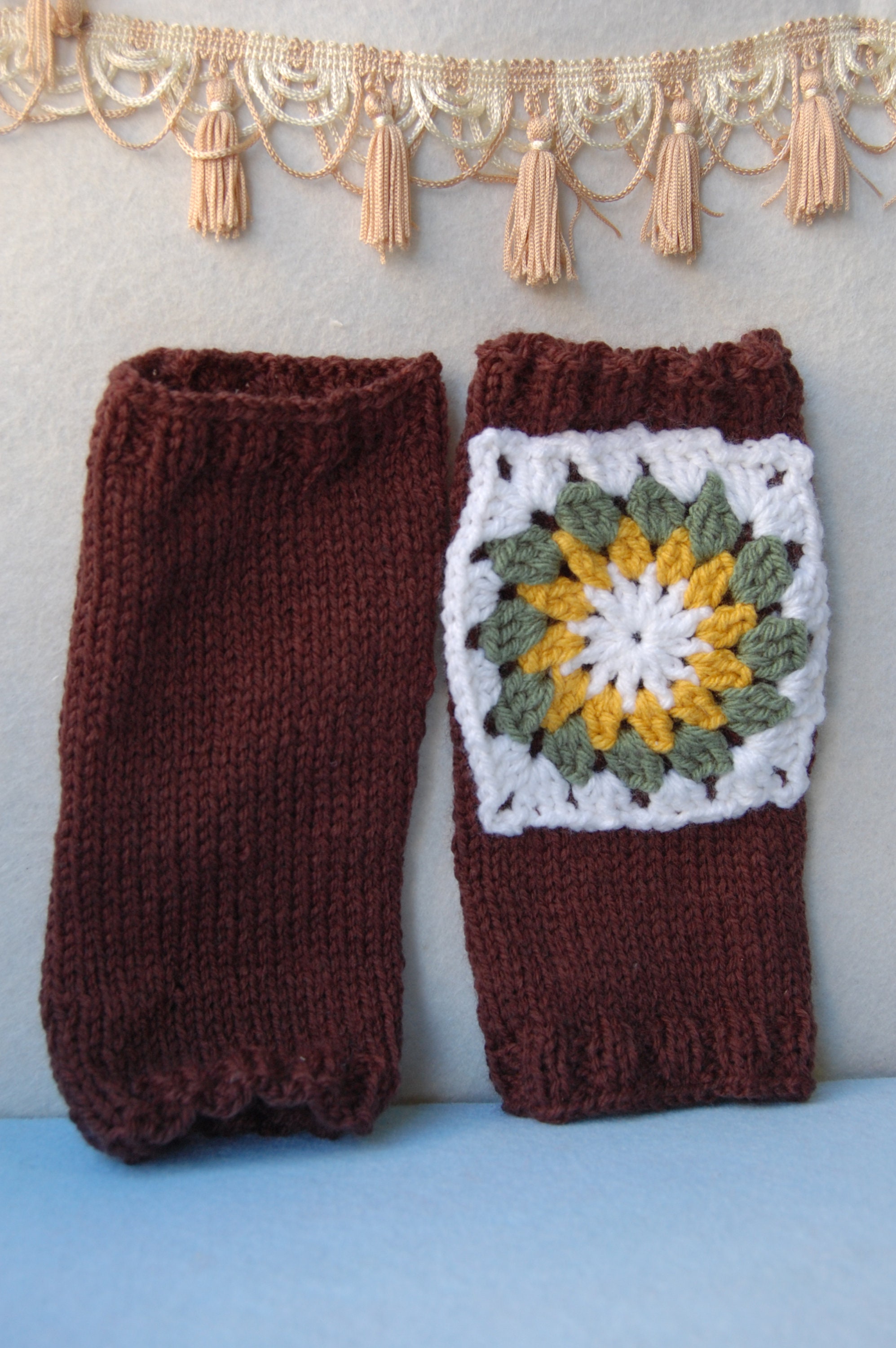 Parent Kid Gloves Fingerless Gloves With Handwarmer Pocket Etsy