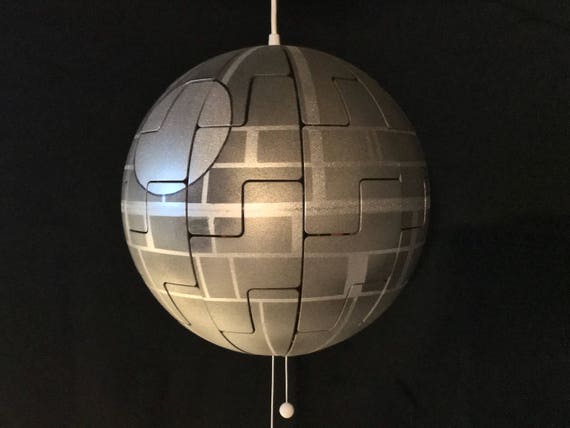 Exploding Death Star Lamp Etsy