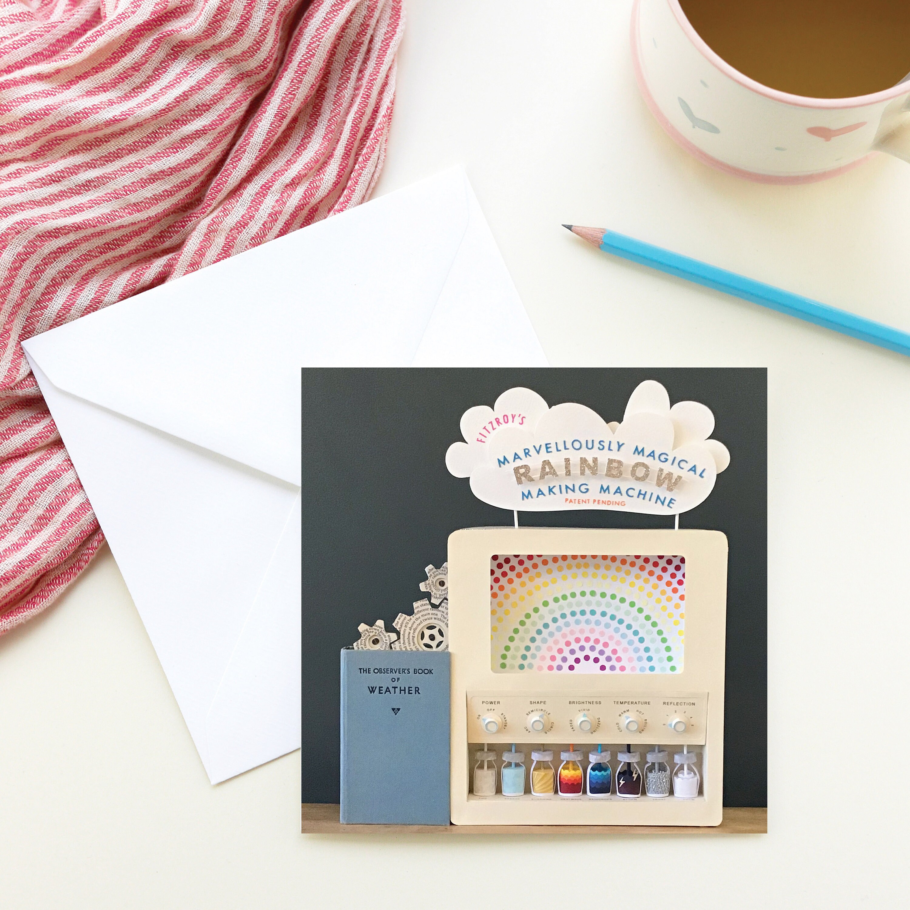 Rainbow Making Machine Greeting Card LDN05 Etsy UK