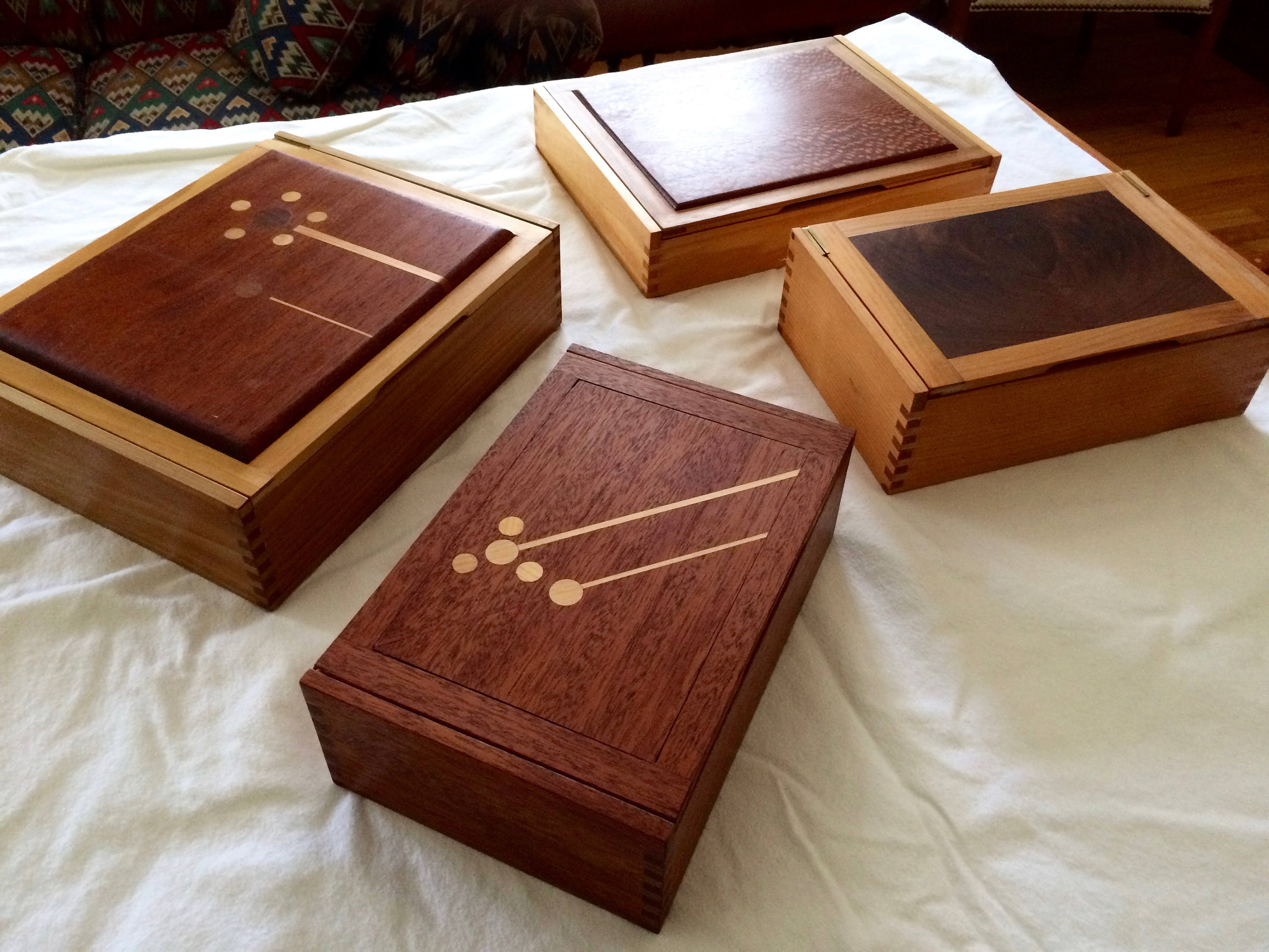 Hinged Lid Boxes Etsy