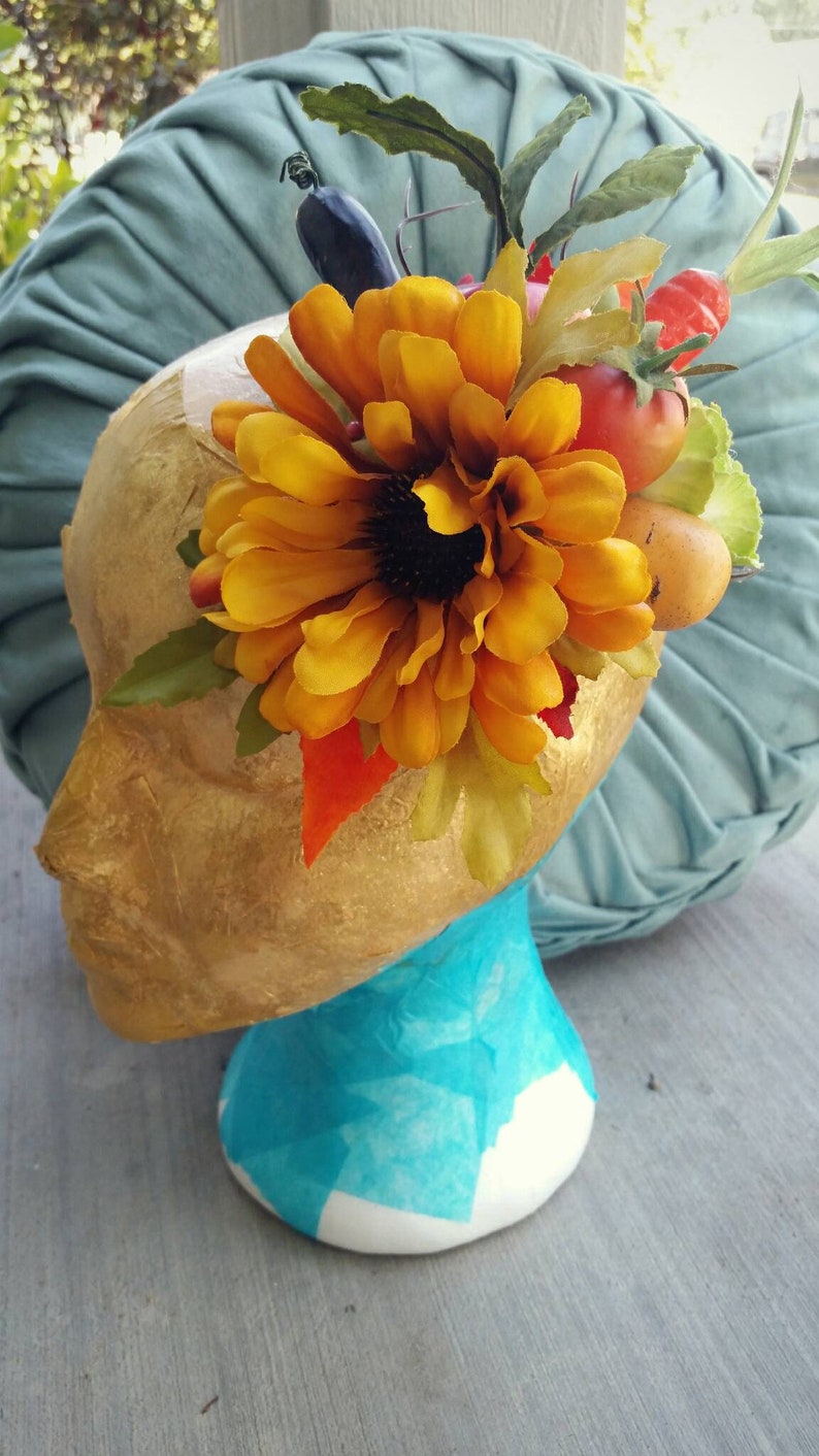 Harvest Time Vegetable Pinup Hair Flower Etsy