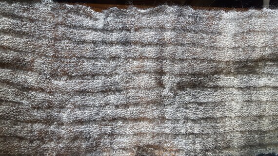 Mohair X Leicester roving