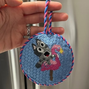 Finishing Service Round Ornament Needlepoint