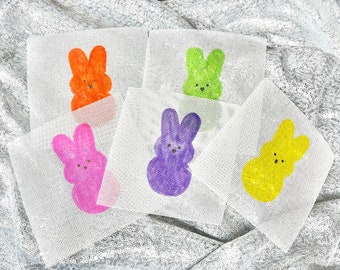 Easter Bunny Mini Needlepoint Canvas 18 Count Learn How KIT with Directions and Supplies How To DIY Ornament