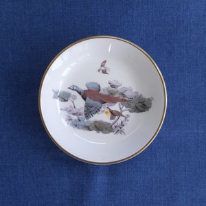 Royal Worcester * Pheasant Pin Dish * Trinket Dish * Ring Dish * Ashtray * England