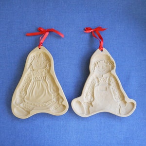 Braune Tasche Cookie Art Mould * Rtagdy Ann (1985) & Andy (1986) * Hill Design