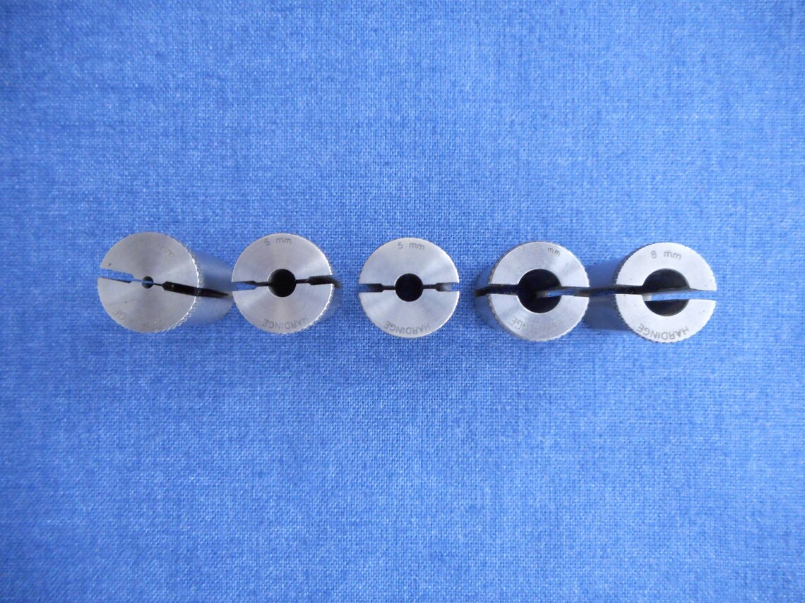 Hardinge Metric Drill Bushings Set of 5 Machinist Tool Etsy
