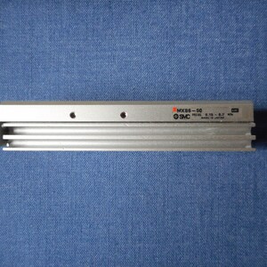SMC MXS6-50 Pneumatic Slide Table * Dual Rod * Double Acting * Machinist Tool * New Condition