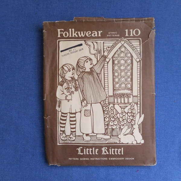 Folkwear Pattern * Little Kittel * #110 * 1977