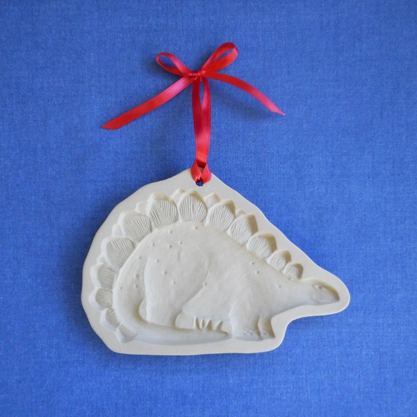Brown Bag Cookie Art Mold * Stegosaurus * 1985