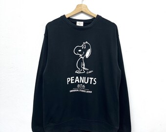 Sudadera de cuello redondo de Snoopy de Universal Studios Japan, talla M