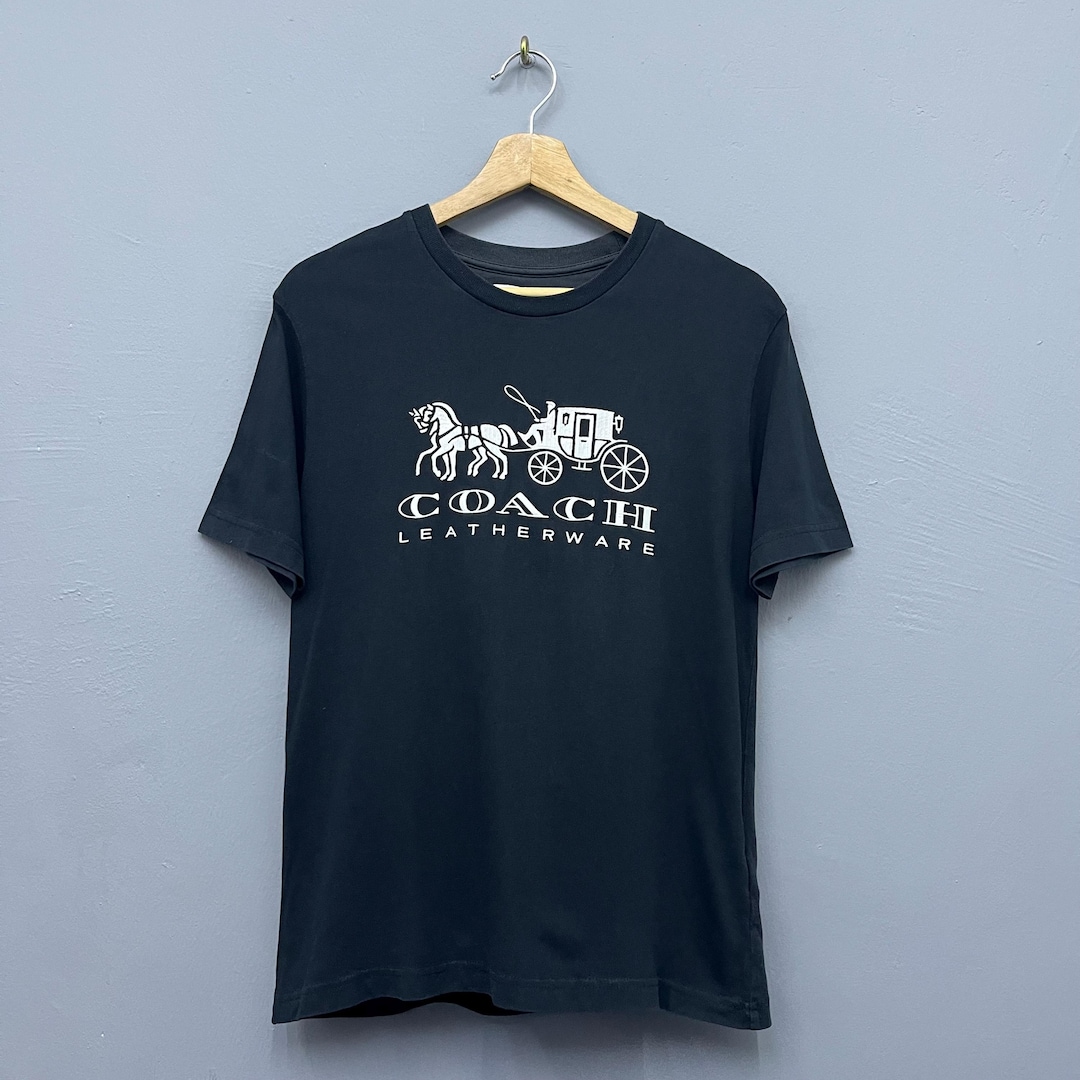 Coach Leatherware T-shirt Size Medium / Embroidered - Etsy