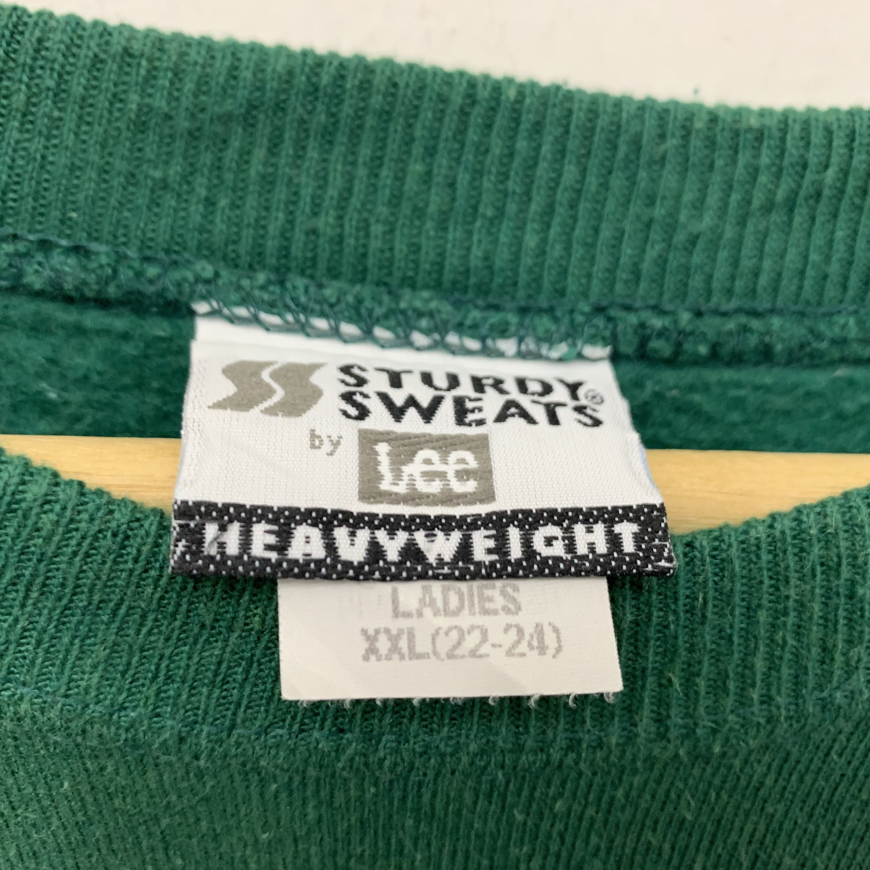 Vintage 90s Lee Sturdy Sweats Plain Crewneck Sweatshirt Size XL 