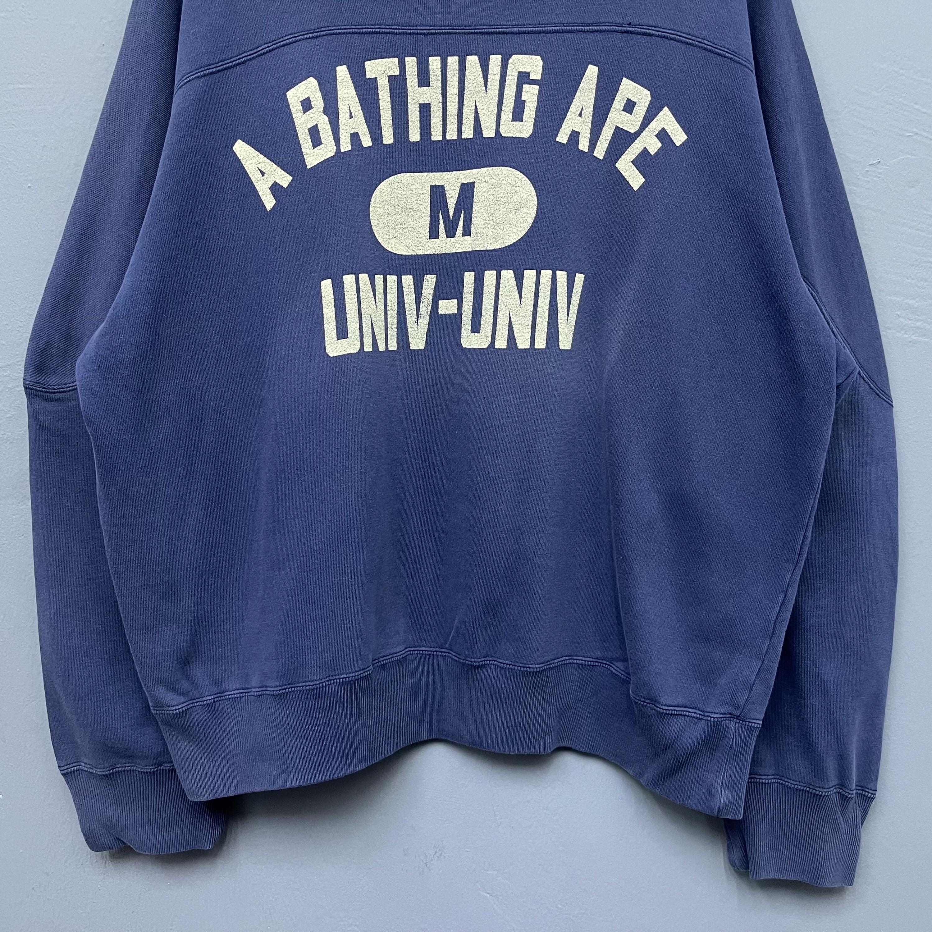 Vintage 90s A Bathing Ape Bape Crewneck Sweatshirt Size M