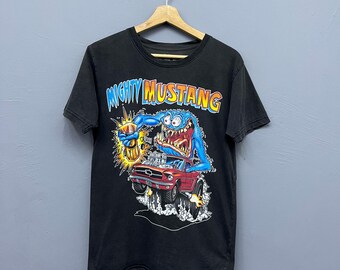 Ed Roth Mighty Mustang T-shirt Size Small Hot Rod Shirt - Etsy