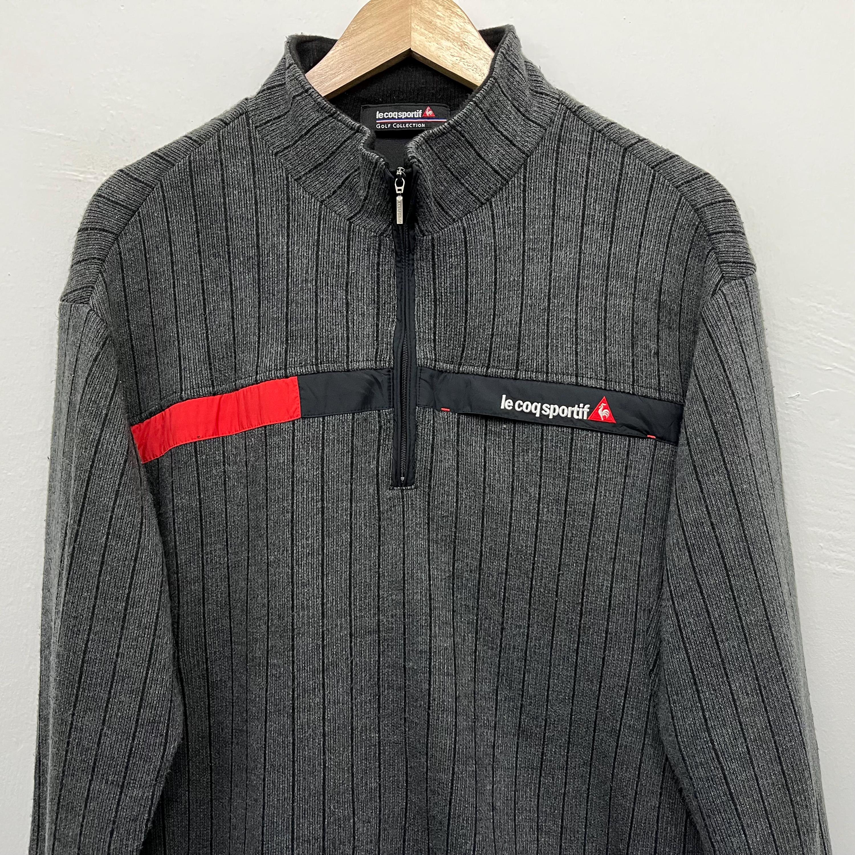 【le coq sportif】 ★ Half Zip Up Sweatshirt ★ Loose Fit Men's Sweatshirts – Le Coq Sportif