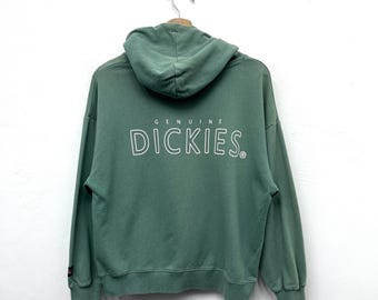 Sudadera corta Dickies vintage, talla mediana, para mujer