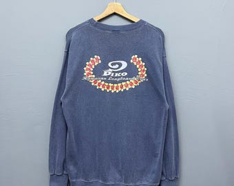 Vintage Piko Hawaiian Surfing Crewneck Sweatshirt Size M