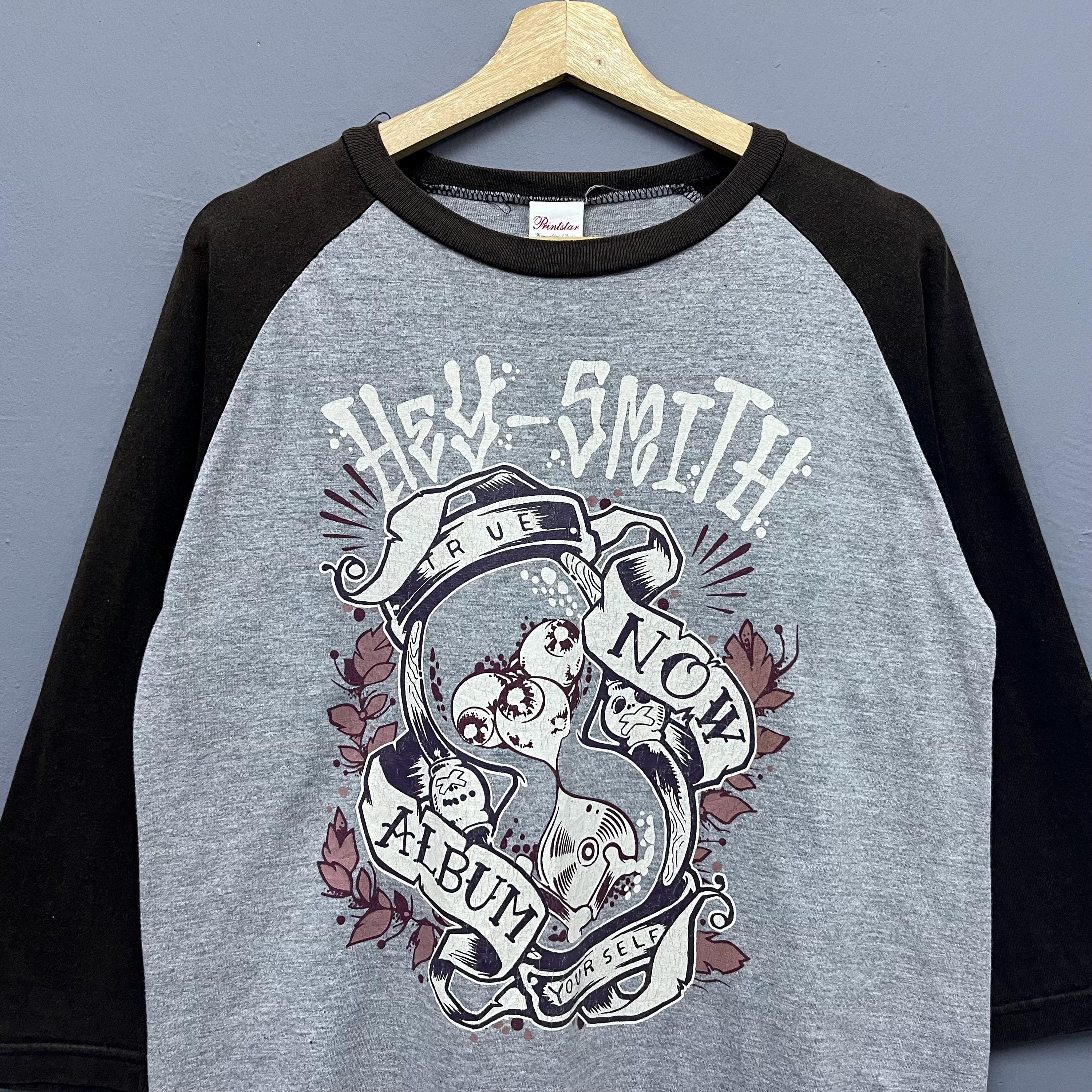 Hey-smith Japanese Punk Band Raglan T-shirt Size M - Etsy