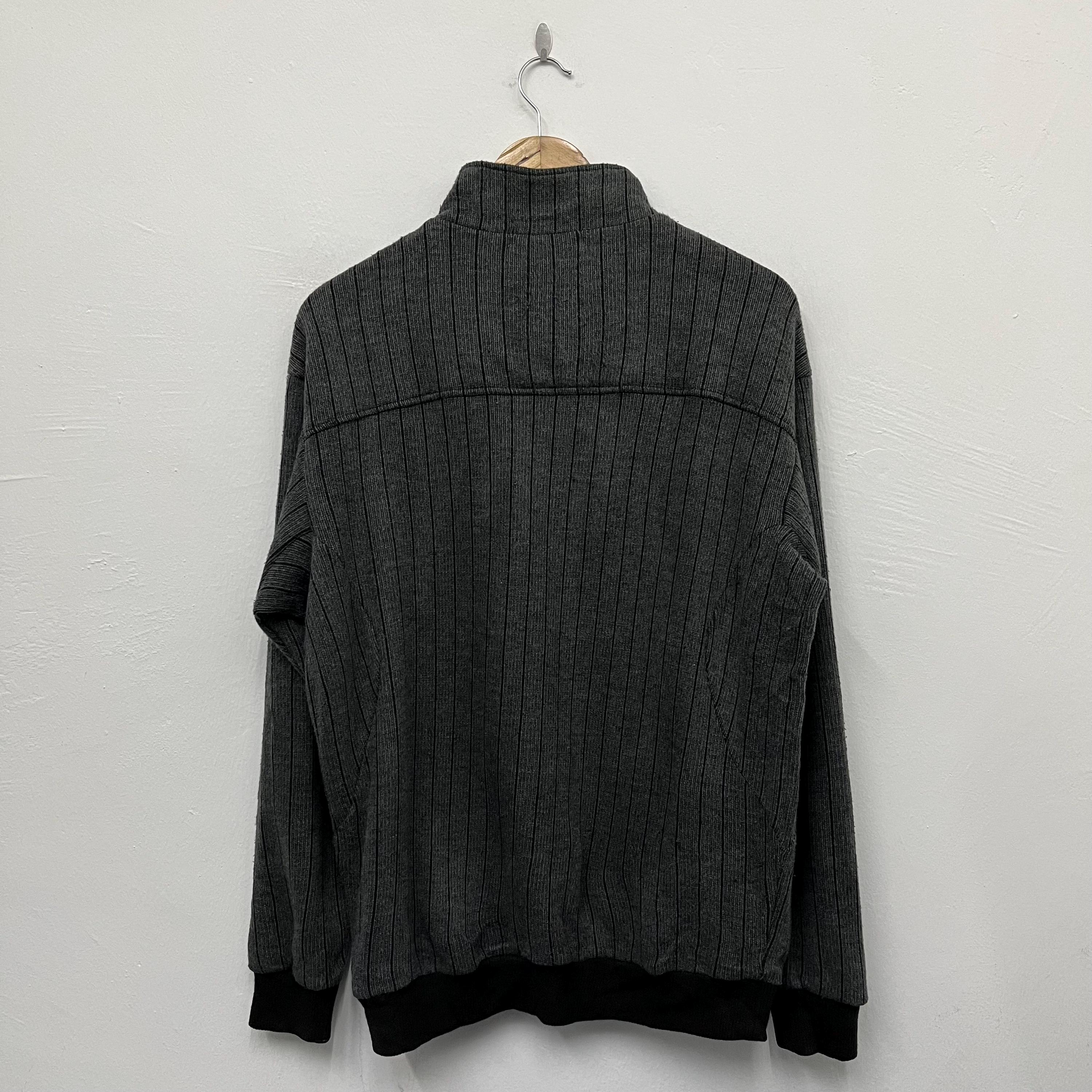 【le coq sportif】 ★ Half Zip Up Sweatshirt ★ Loose Fit Vintage Le Coq Sportif Half Zip Pullover Sweatshirt/size L