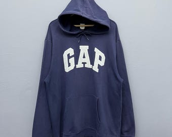 Gap ビッグロゴ スウェットシャツ クルーネック プルオーバー ネイビー