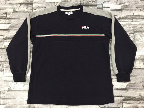 fila grey sweater
