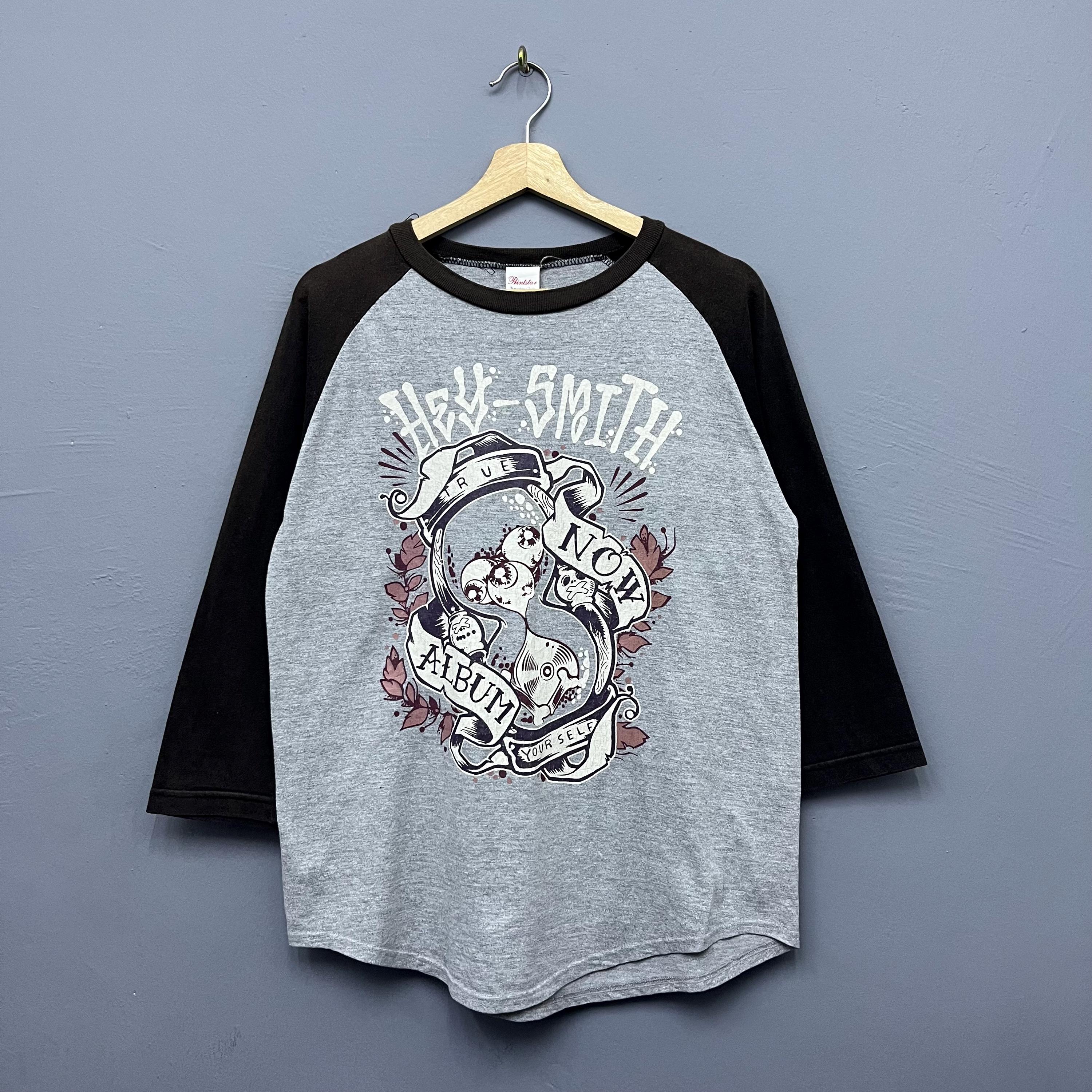 Hey-smith Japanese Punk Band Raglan T-shirt Size M - Etsy