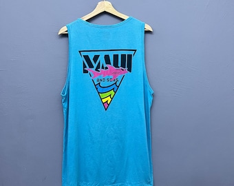 Maui And Sons Tank Top T-Shirt Size L - Surfing Streetwear