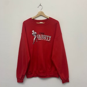 Vintage Atlanta Athens Ncaa Crewneck Sweatshirt Size Large