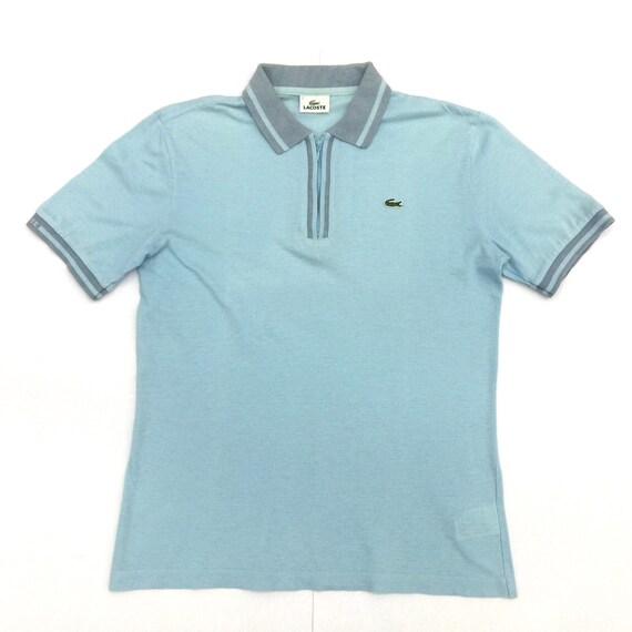 lacoste polo zip