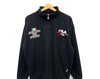 Bluza Fila Vintage Half Zip Pullover, rozmiar M, odzież sportowa