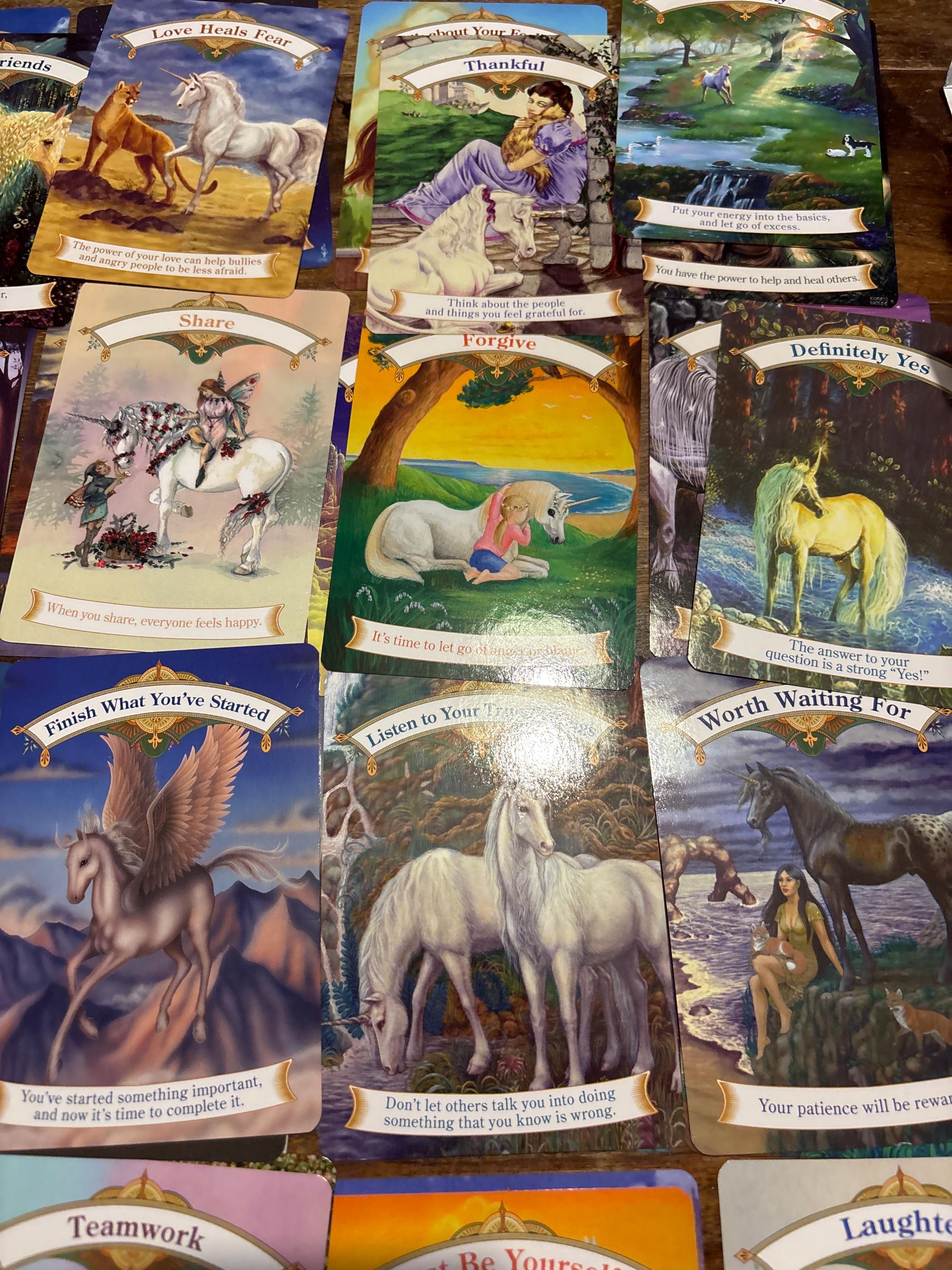 趣味・スポーツ・実用 Magical Unicorns Oracle Cards Magical Unicorns Oracle Cards by Doreen Virtue - Etsy