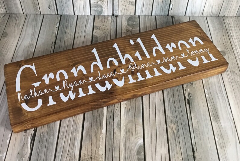 Personalised Wooden Family / Name Plaque . Surname Plaque . Etsy UK