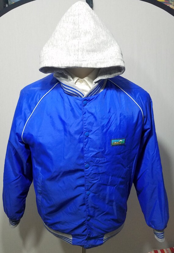 Vintage 80s Cabelas Hooded Nylon Jacket - S - M -… - image 2