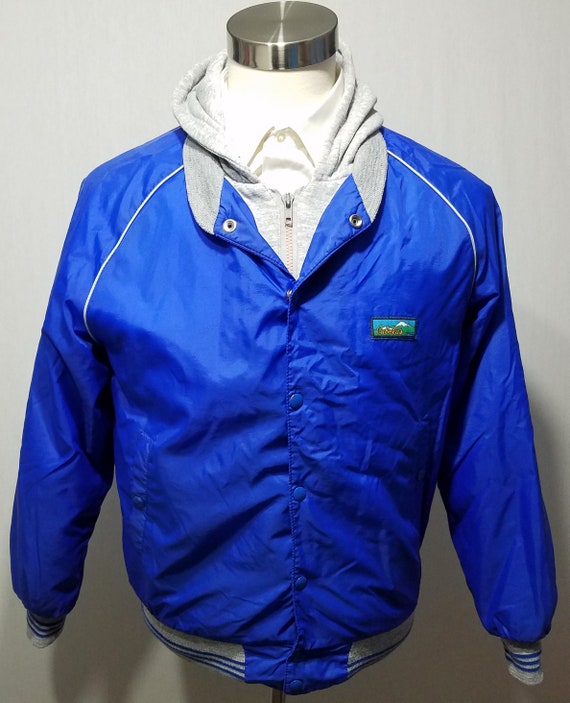 Vintage 80s Cabelas Hooded Nylon Jacket - S - M -… - image 4