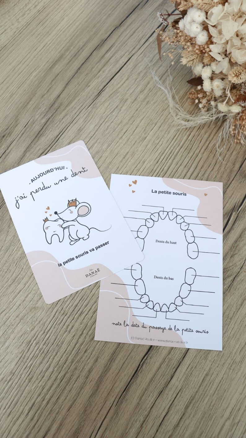 Carte Dents - La petite Souris image 2
