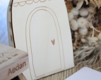 Houten deurtje Kleine Muis