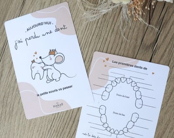 Carte Dents - La petite Souris
